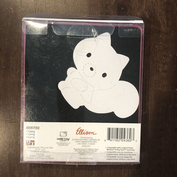Sizzix Sanrio Hello Kitty Larry The Squirrel Large Original Die in Box - Picture 2 of 4